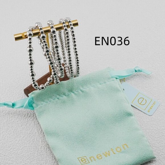 Enewton Platinum Bead Five-Piece Bracelet Set - Picture 3 of 5